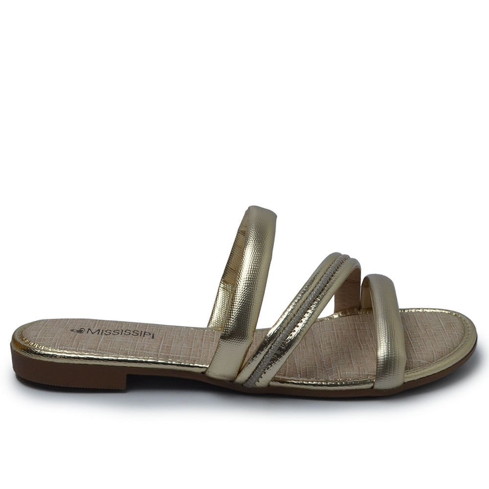 Sandália Rasteira Mississipi Feminina ME431