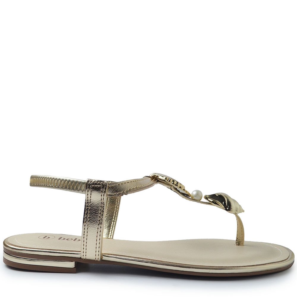 Sandália Rasteira Bebecê Feminina T1028-541