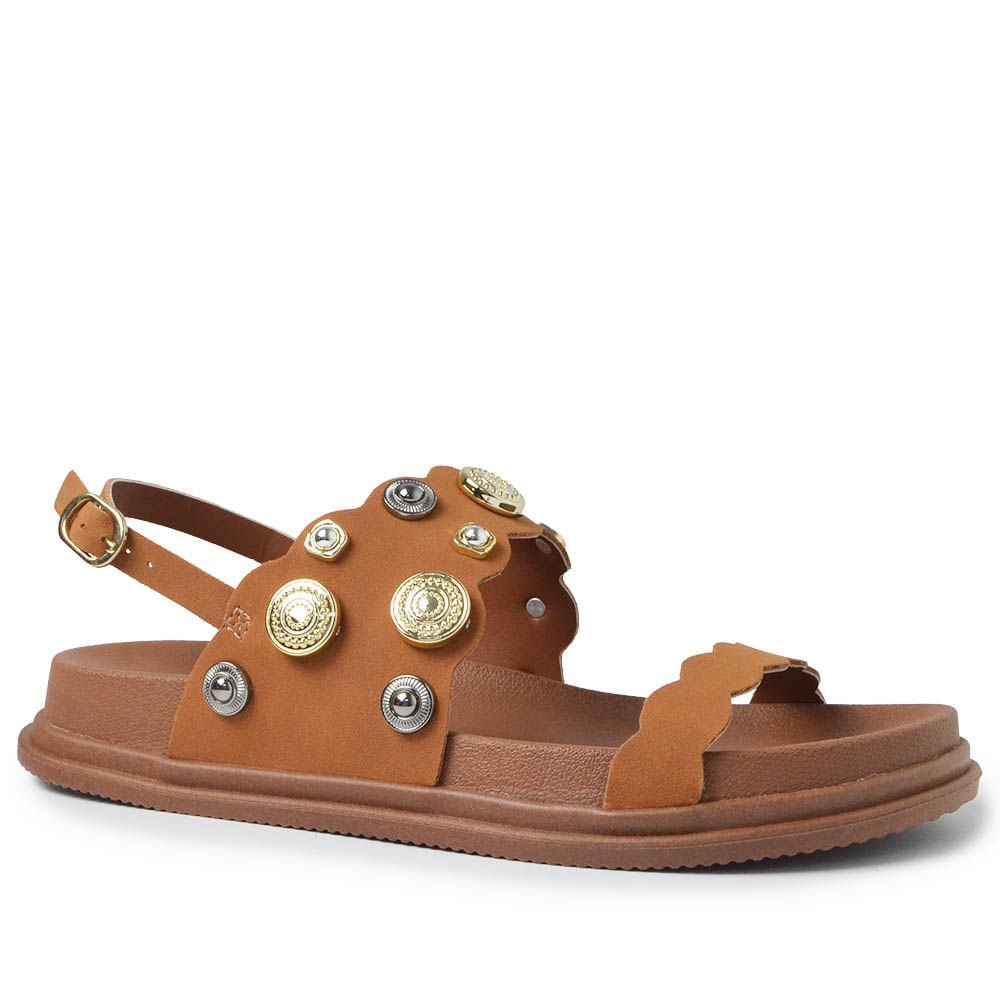 Sandália Papete Dakota Feminina Y9465 Marrom 2