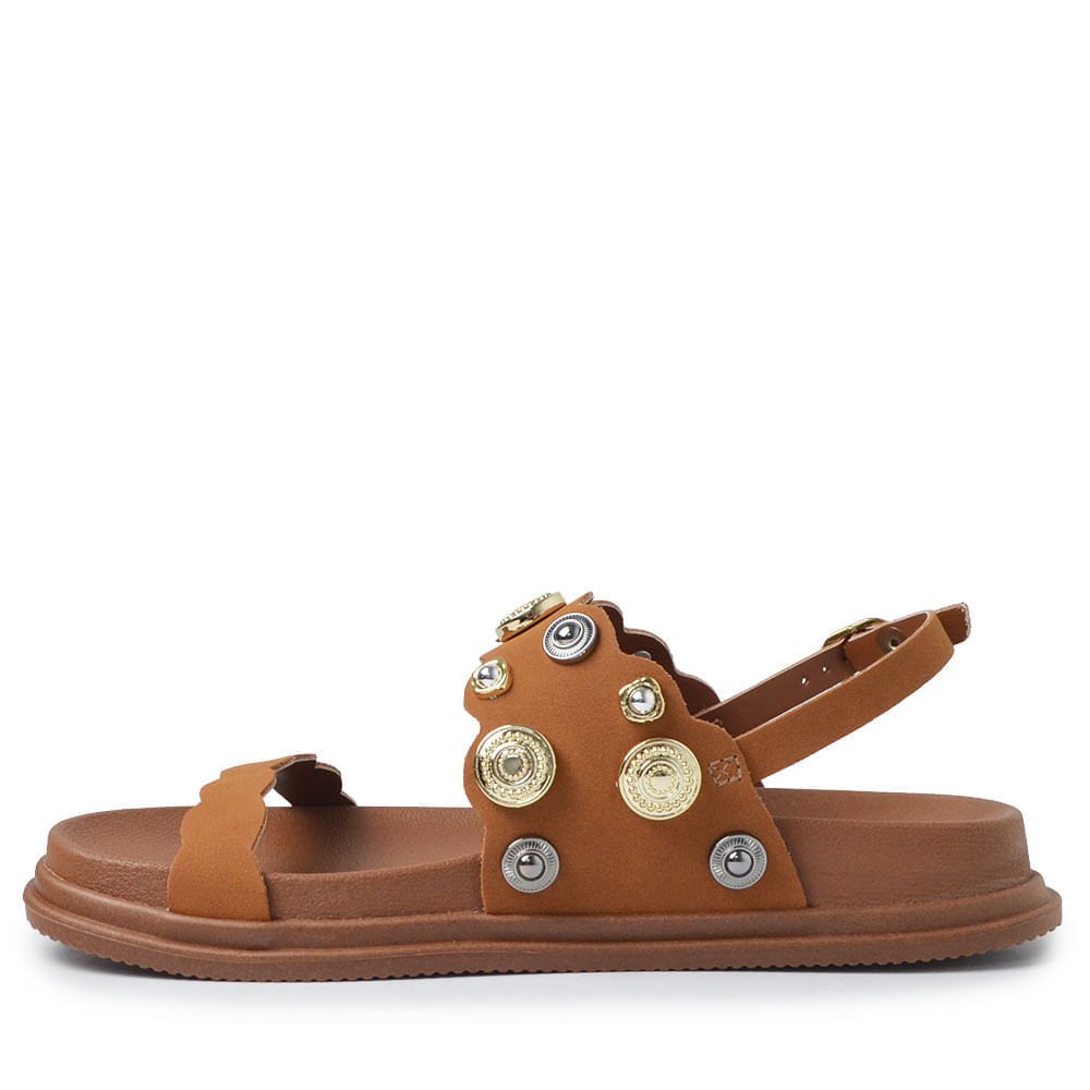 Sandália Papete Dakota Feminina Y9465 Marrom 3