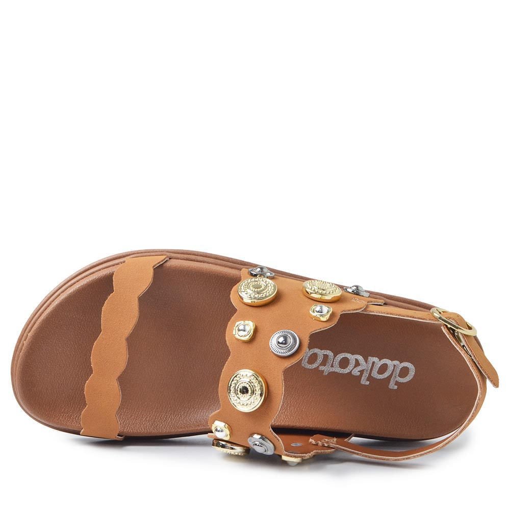 Sandália Papete Dakota Feminina Y9465 Marrom 4