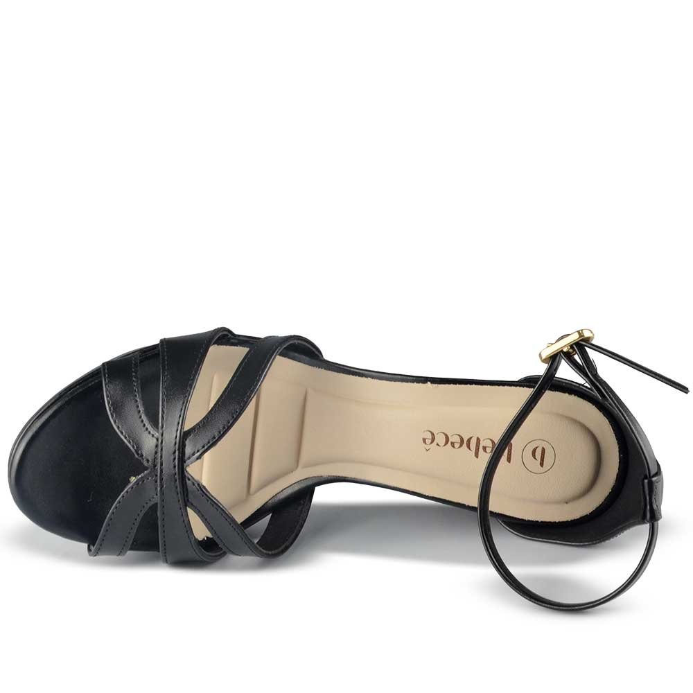 Sandália Salto Alto Bebece Feminina T8428-247 Preto 2