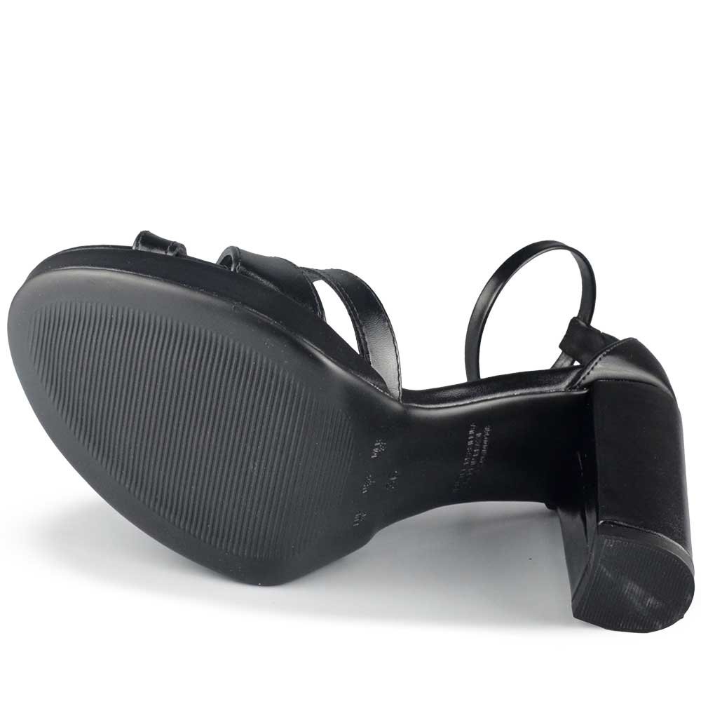 Sandália Salto Alto Bebece Feminina T8428-247 Preto 3