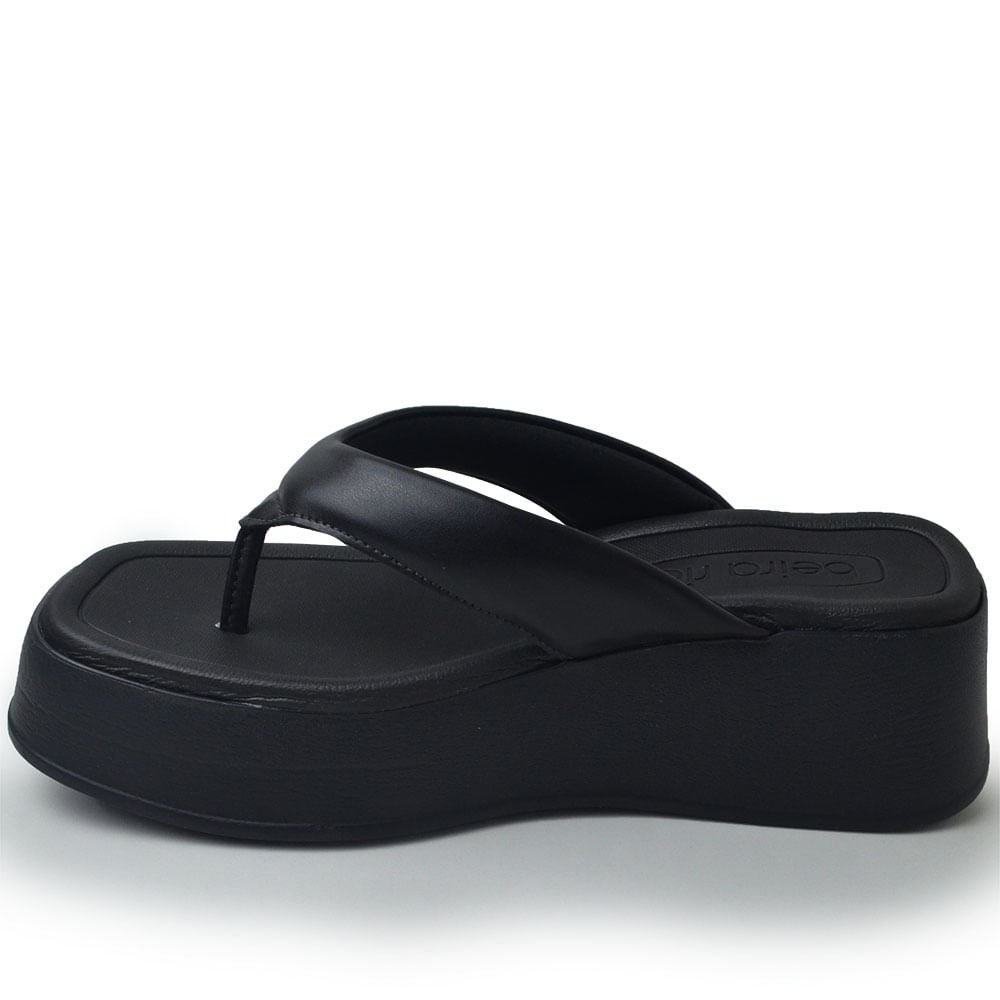 Tamanco Beira Rio Feminino 8530.100 Preto 3