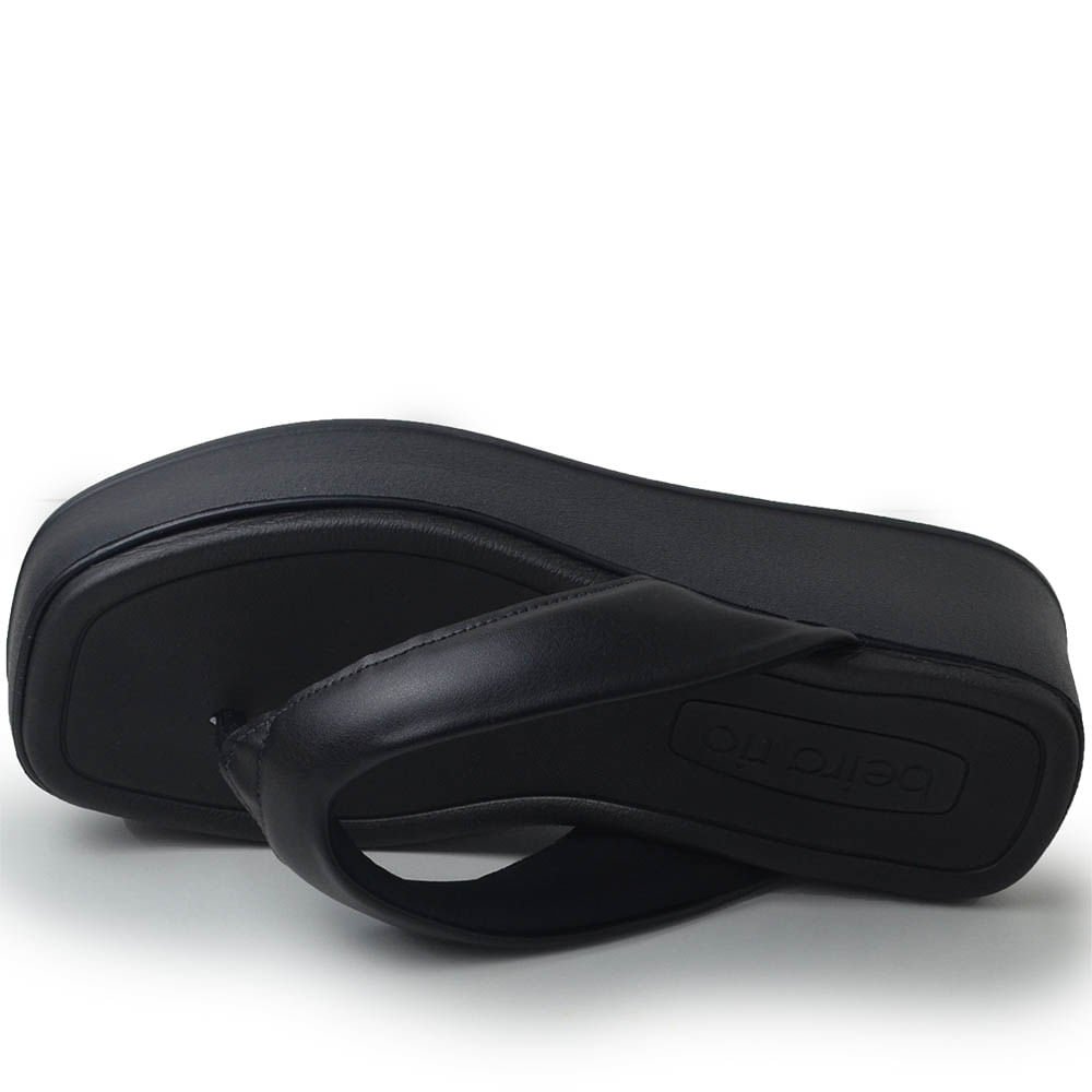 Tamanco Beira Rio Feminino 8530.100 Preto 4