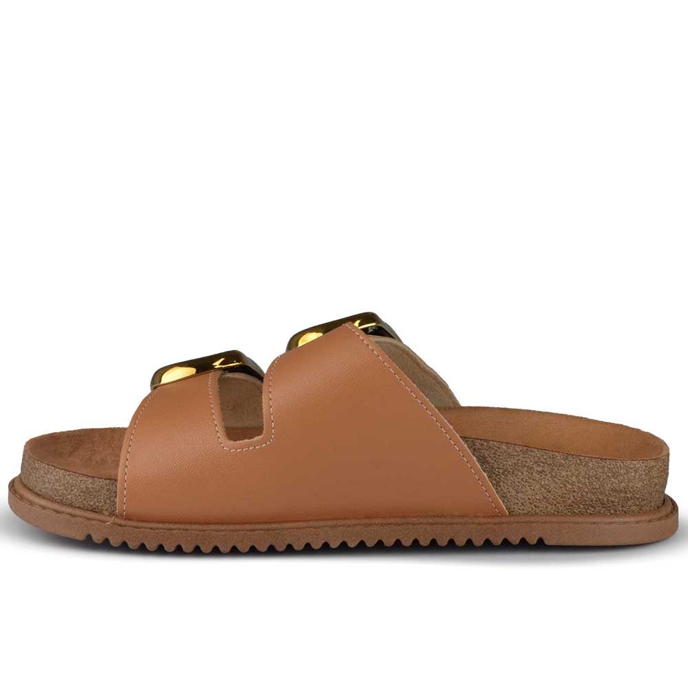 Sandália Papete Beira Rio Feminina 8523.116 Marrom 3