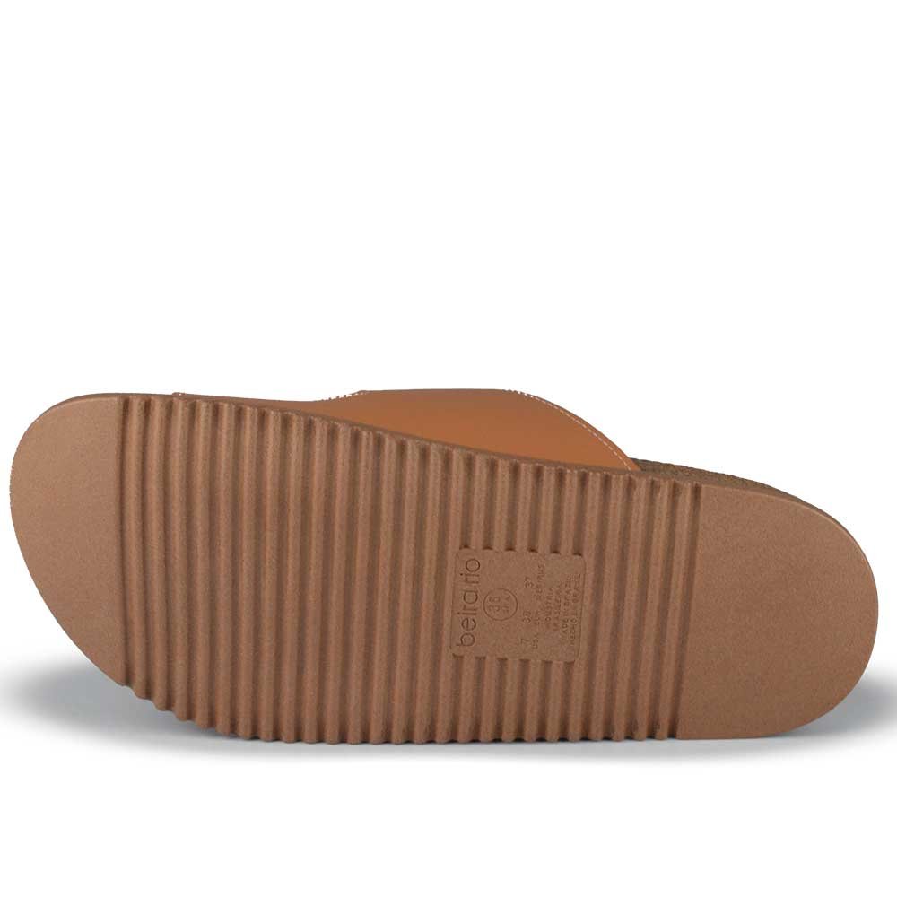 Sandália Papete Beira Rio Feminina 8523.116 Marrom 5