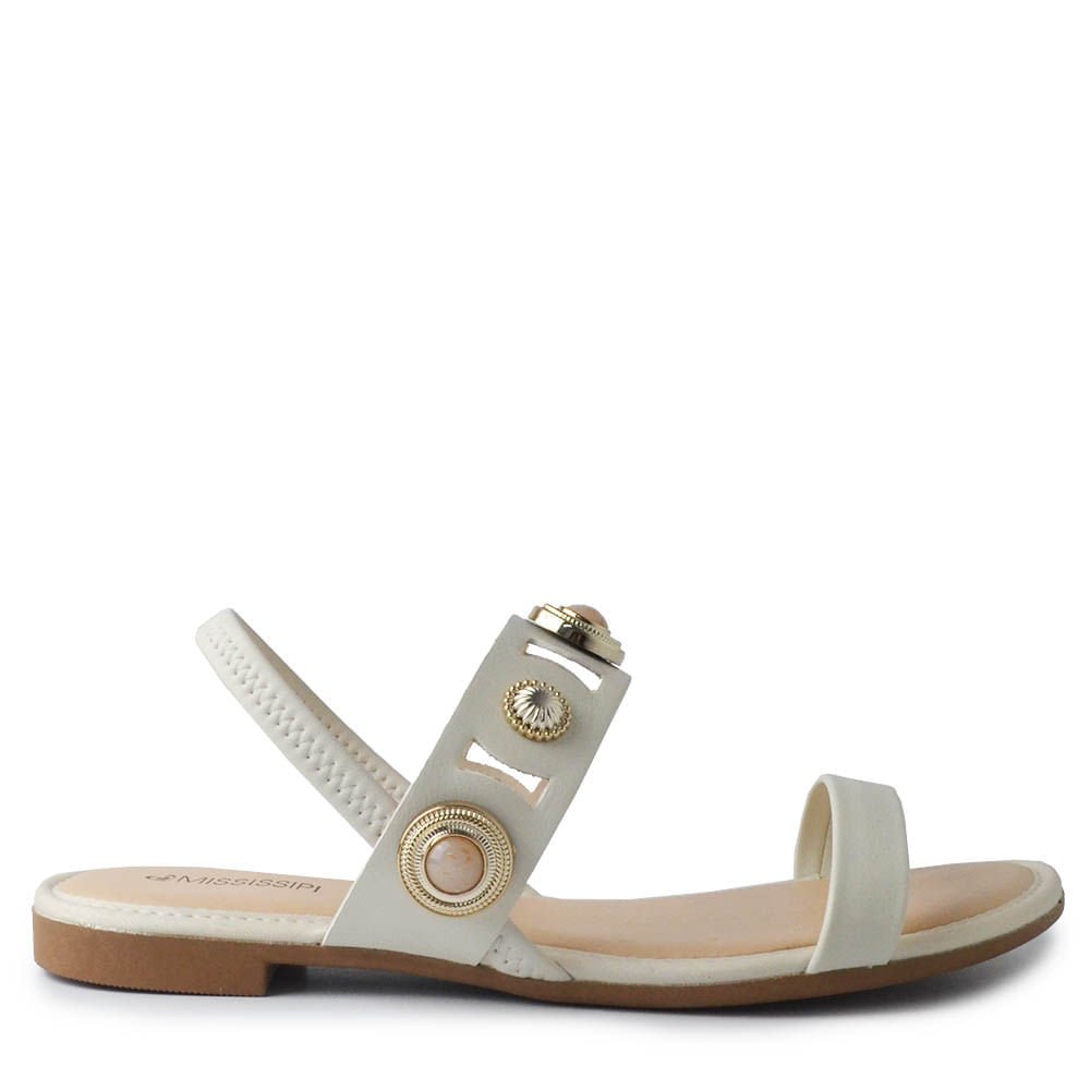 Sandália Rasteira Mississipi Feminina JO871