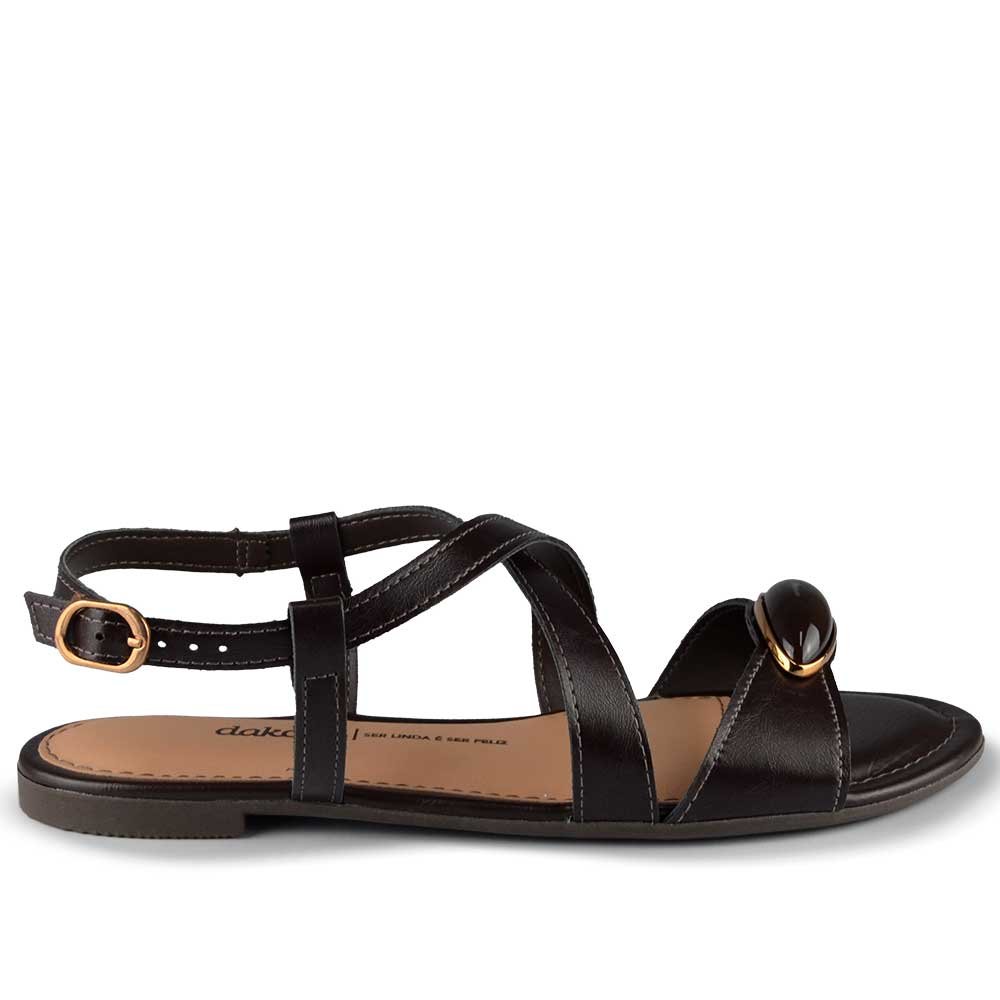 Sandália Rasteira Dakota Feminina Y9644