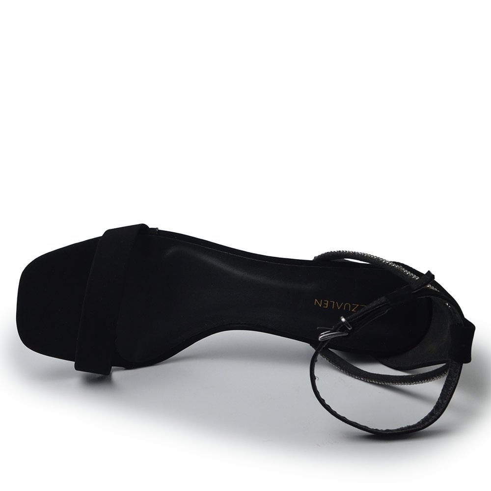 Sandália Cazzualen Feminina Salto Alto 443.6638 Preto 4