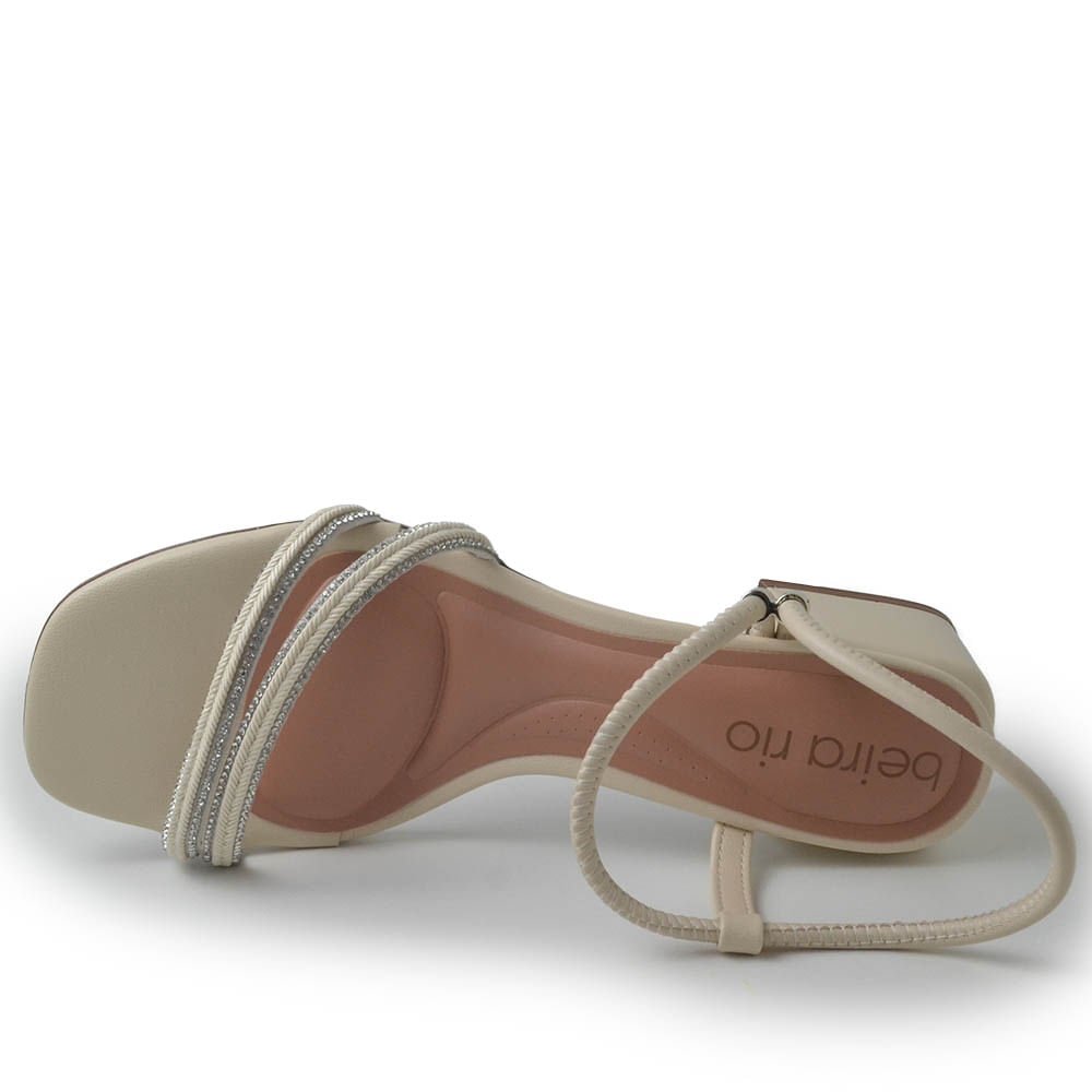 Sandália Beira Rio Feminina 8423.228 Branco 4