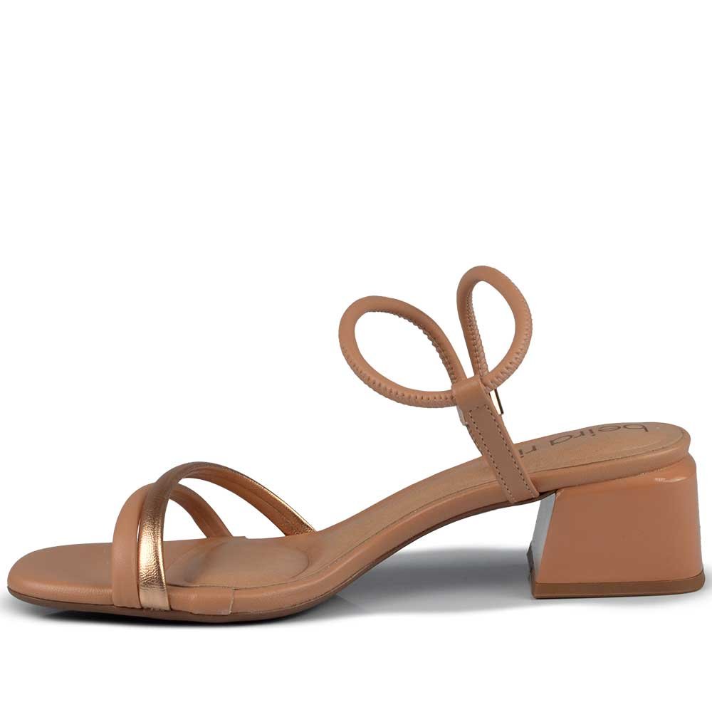 Sandália Beira Rio Feminina 8423.228 Bege 3