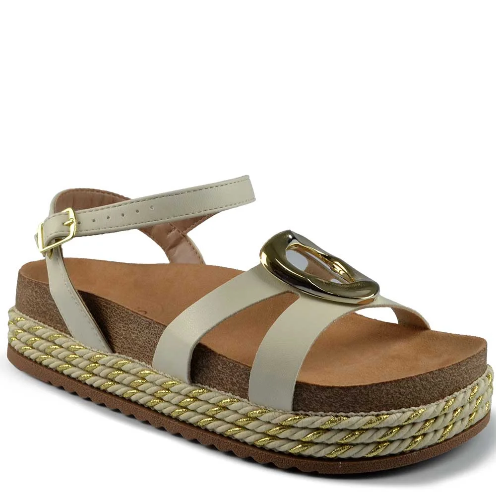 Sandália Beira Rio Feminina 8546.207 Branco 2