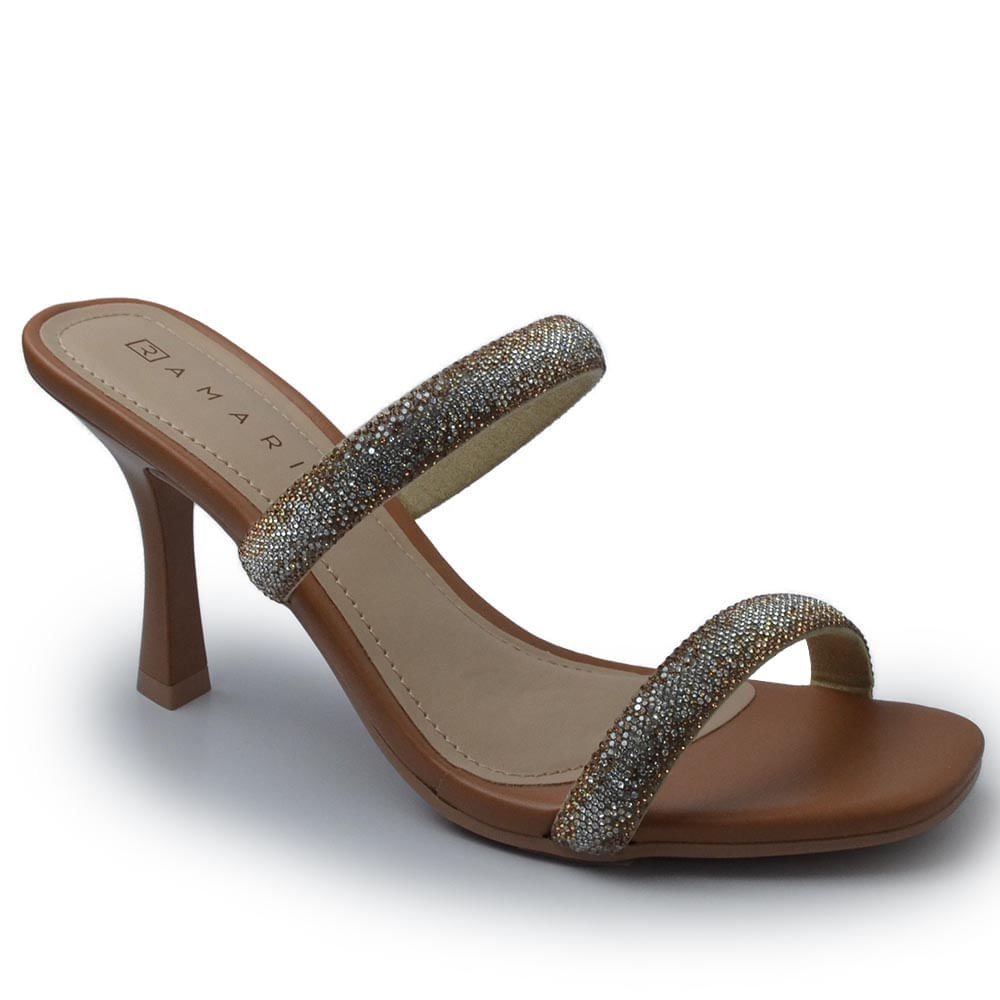 Tamanco Ramarim Feminino 2426201 Marrom 2