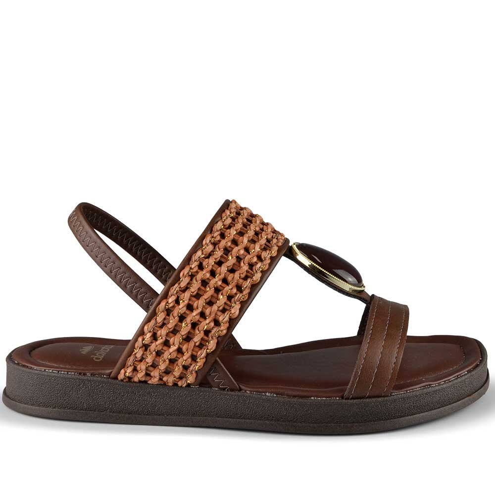 Sandália Dakota Feminina Y9711 Café 3