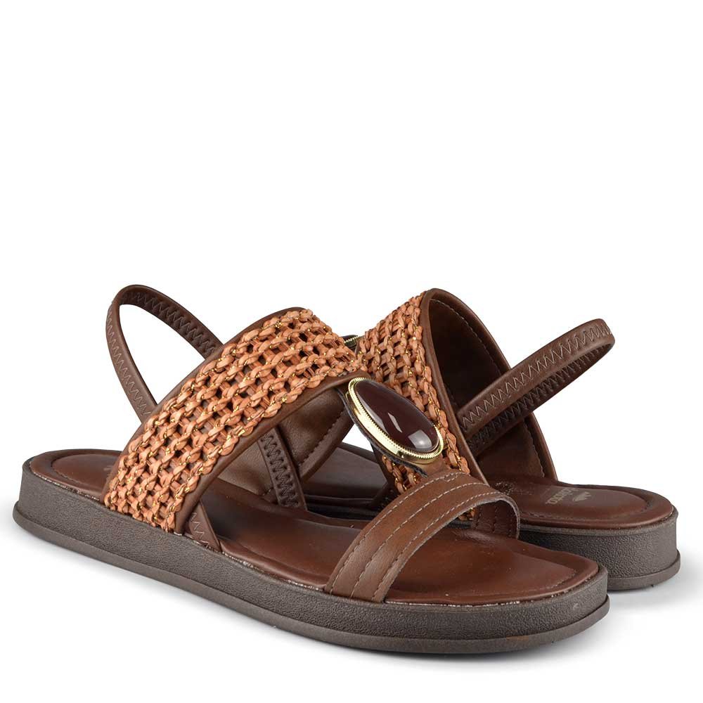 Sandália Dakota Feminina Y9711 Café 6