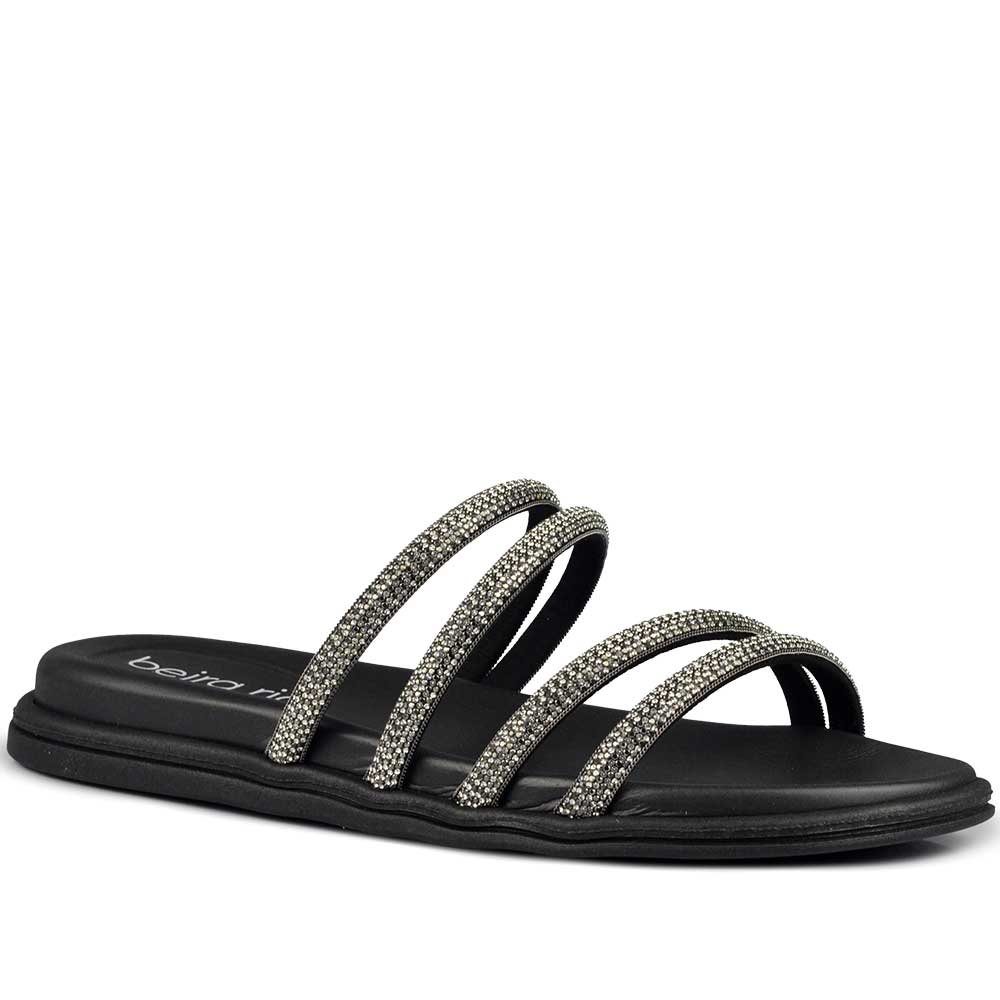 Tamanco Beira Rio Feminino 8488.125 Preto 2