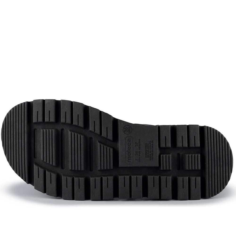 Sandália Papete Moleca Feminina 5504.115 Preto 5