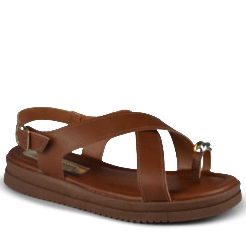 Sandália Papete Mississipi Feminina MF111 Marrom 2