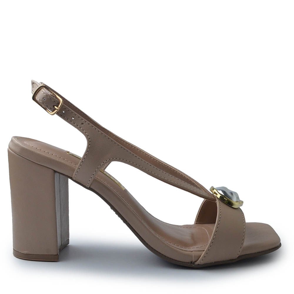 Sandália Via Marte Feminino Salto Bloco 139-038-01