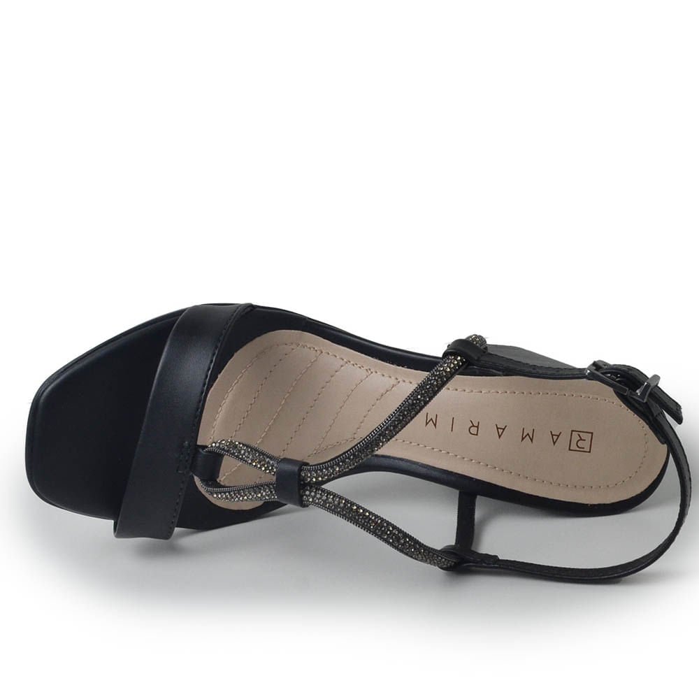 Sandália Ramarim Feminina 2441201 Preto 4