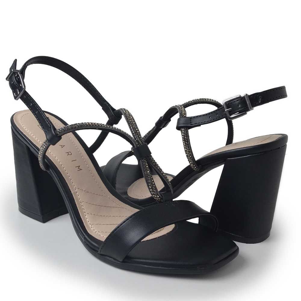 Sandália Ramarim Feminina 2441201 Preto 6