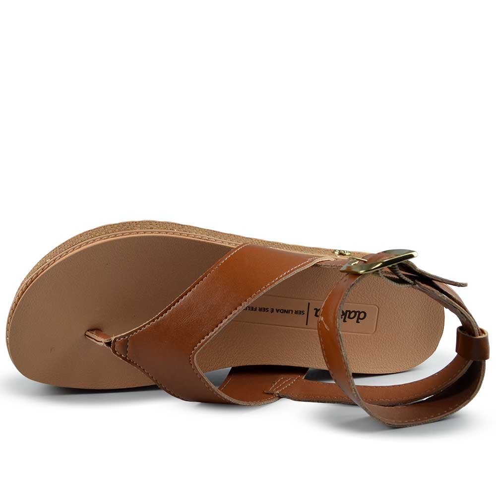 Sandália FlatForm Dakota Feminina Y9472 Marrom 4
