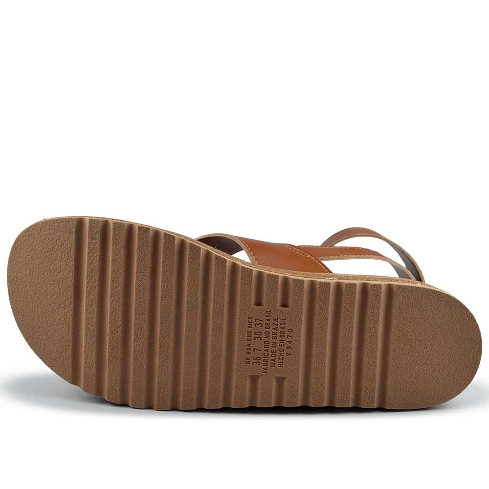 Sandália FlatForm Dakota Feminina Y9472 Marrom 5