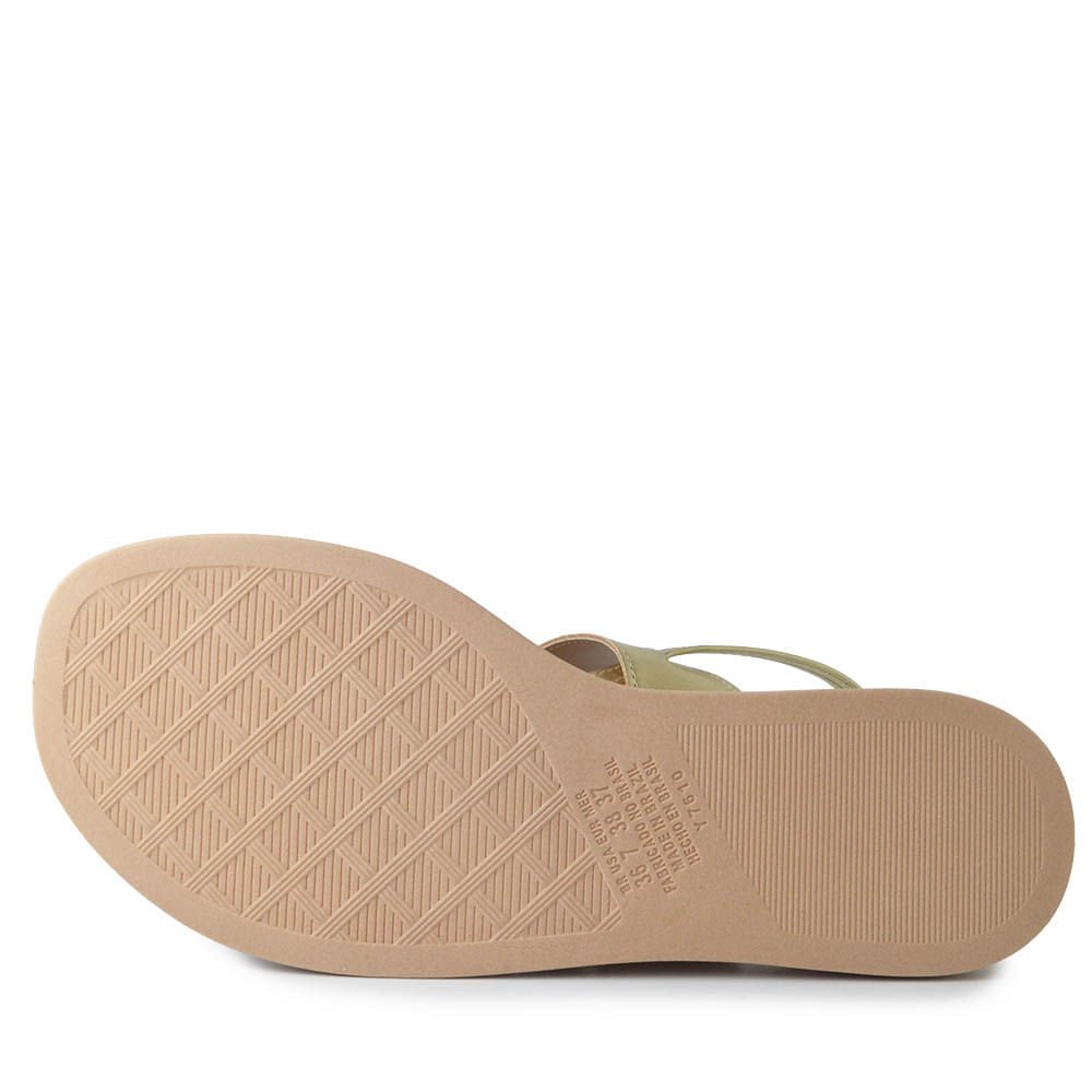 Sandália Papete Flatform Dakota Feminina DB121 Dourado 5