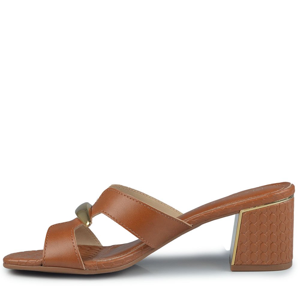 Tamanco Ramarim Feminino 2539201 Marrom 3