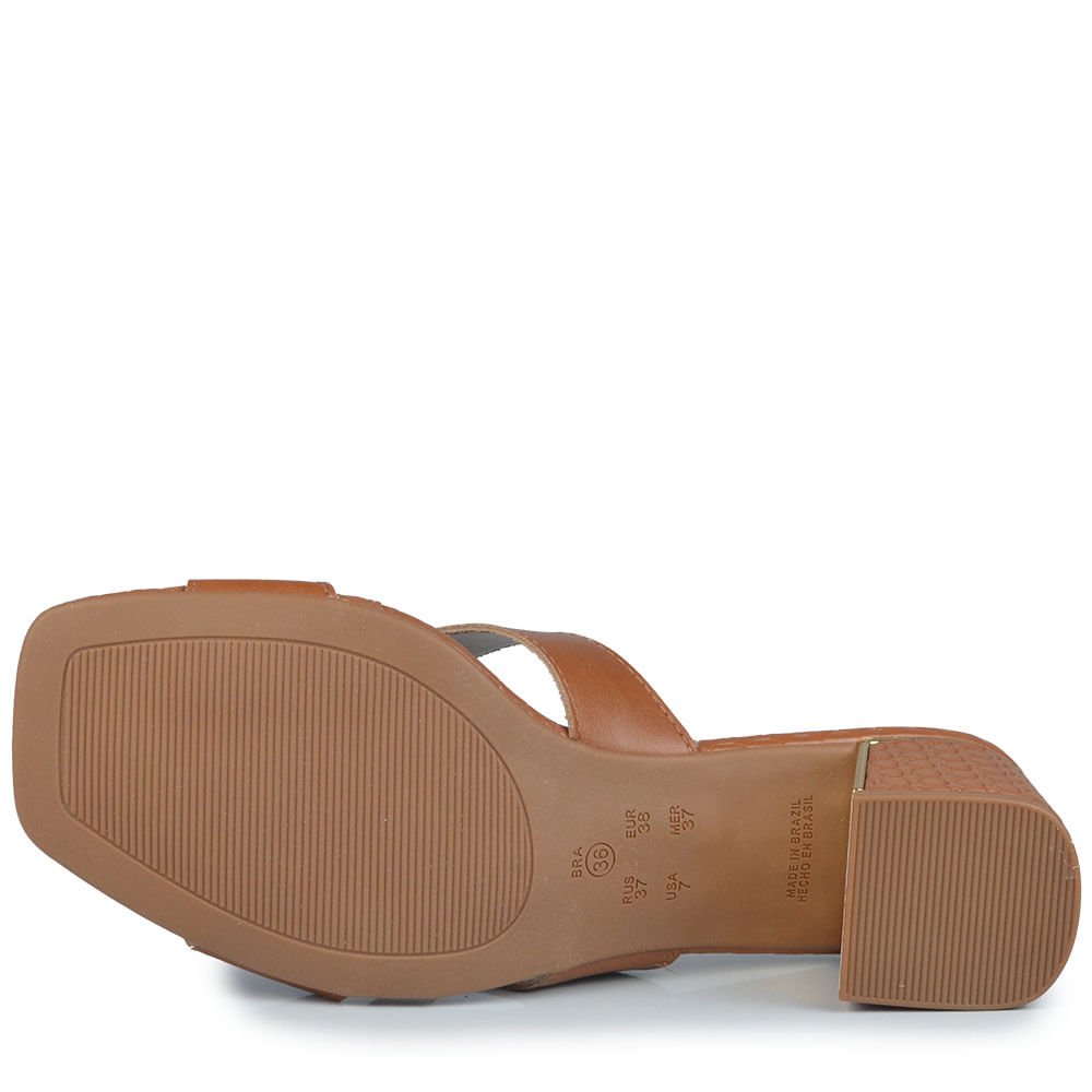 Tamanco Ramarim Feminino 2539201 Marrom 5