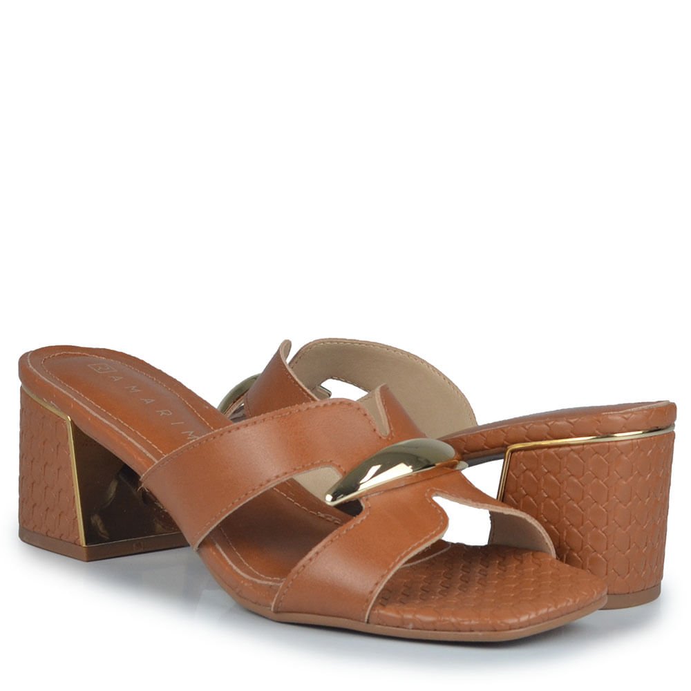 Tamanco Ramarim Feminino 2539201 Marrom 6