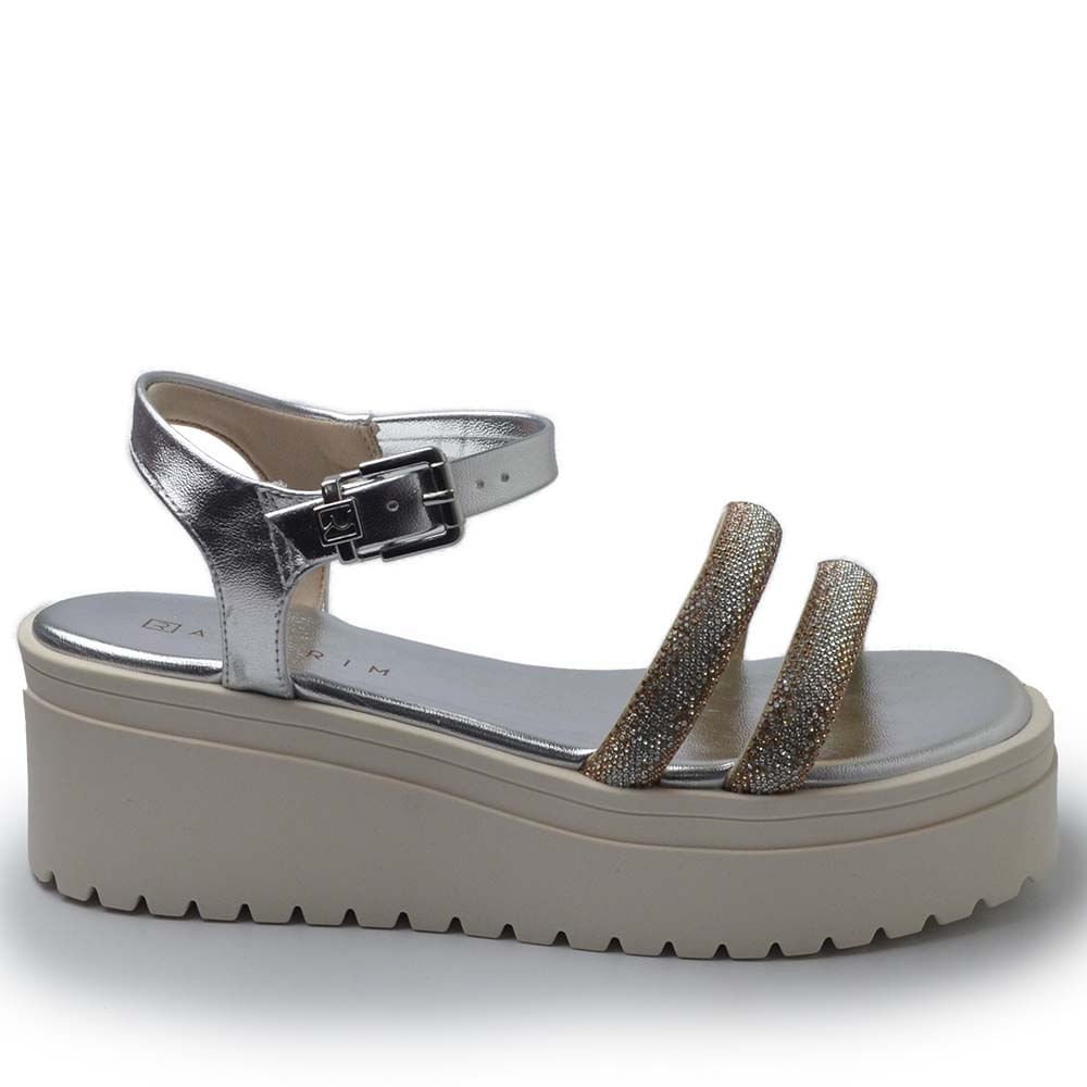 Sandália Anabela Ramarim Feminina 2445205 MET