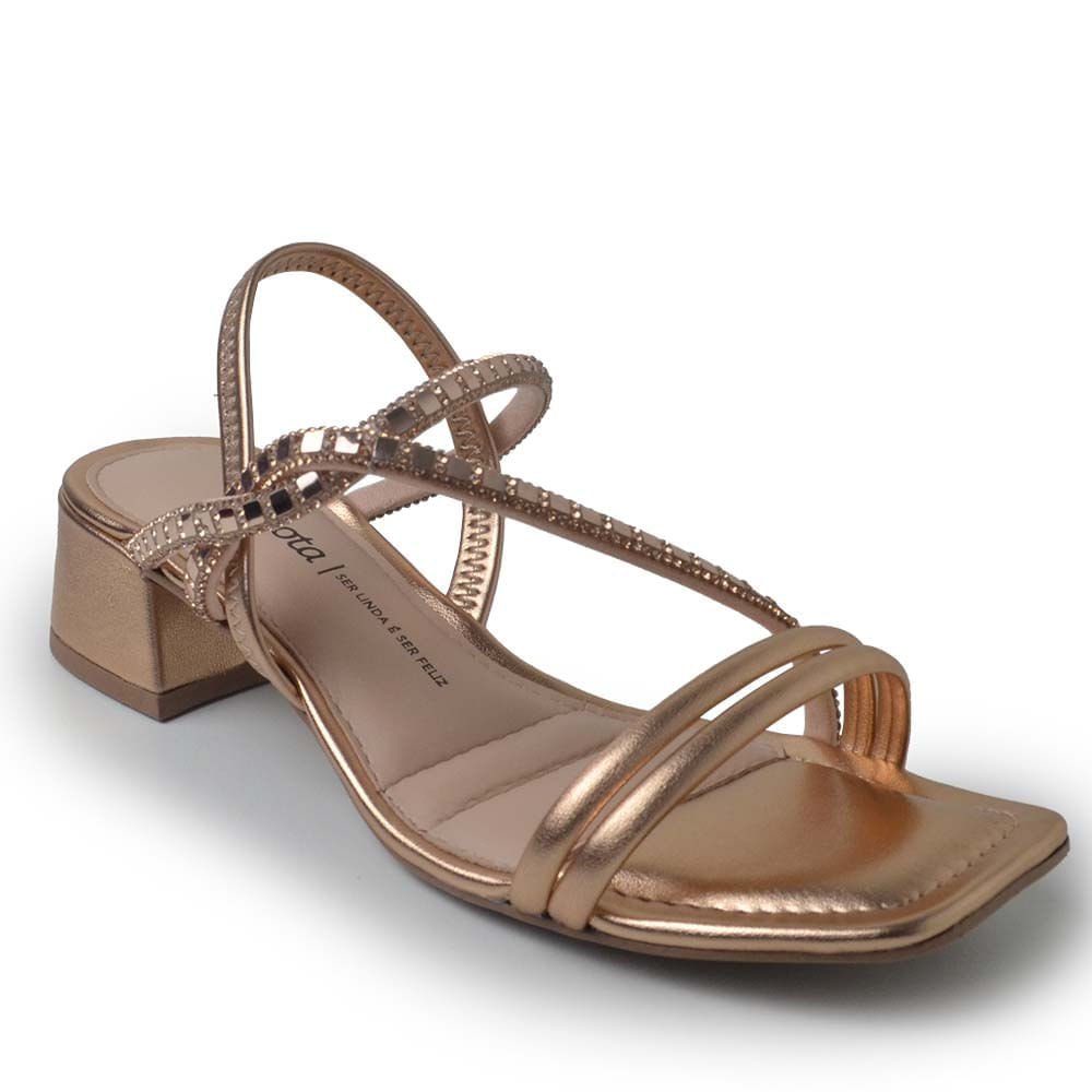 Sandália Dakota Feminina Y7391 Rose Gold 2