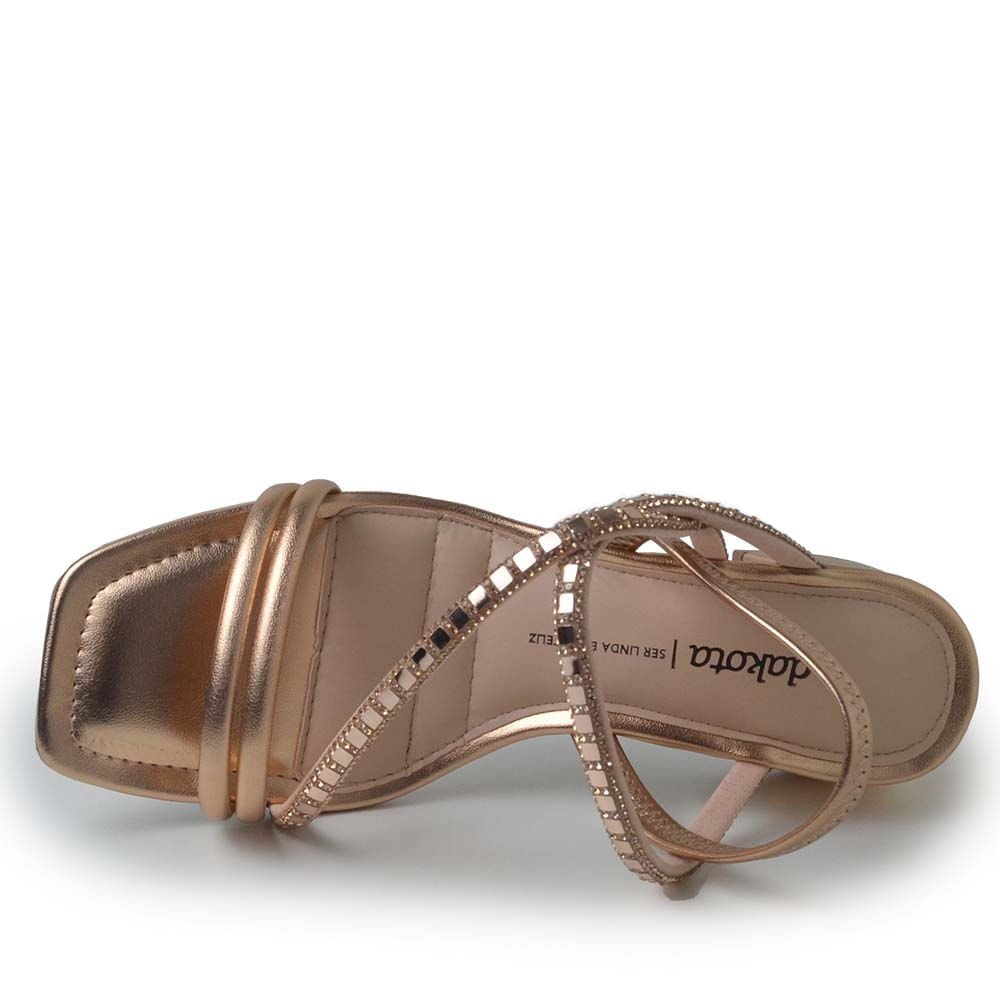 Sandália Dakota Feminina Y7391 Rose Gold 4