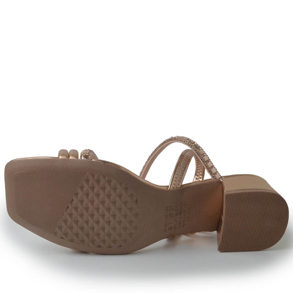 Sandália Dakota Feminina Y7391 Rose Gold 5