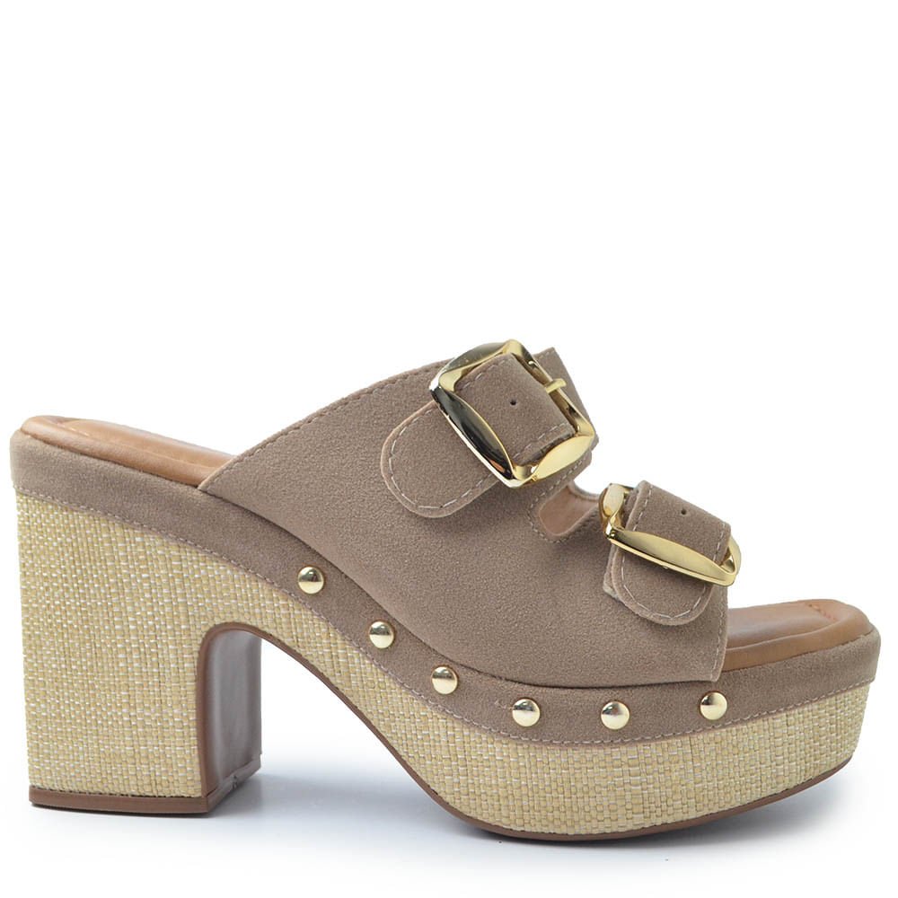 Tamanco Bebecê Salto Bloco Feminino T5110-129