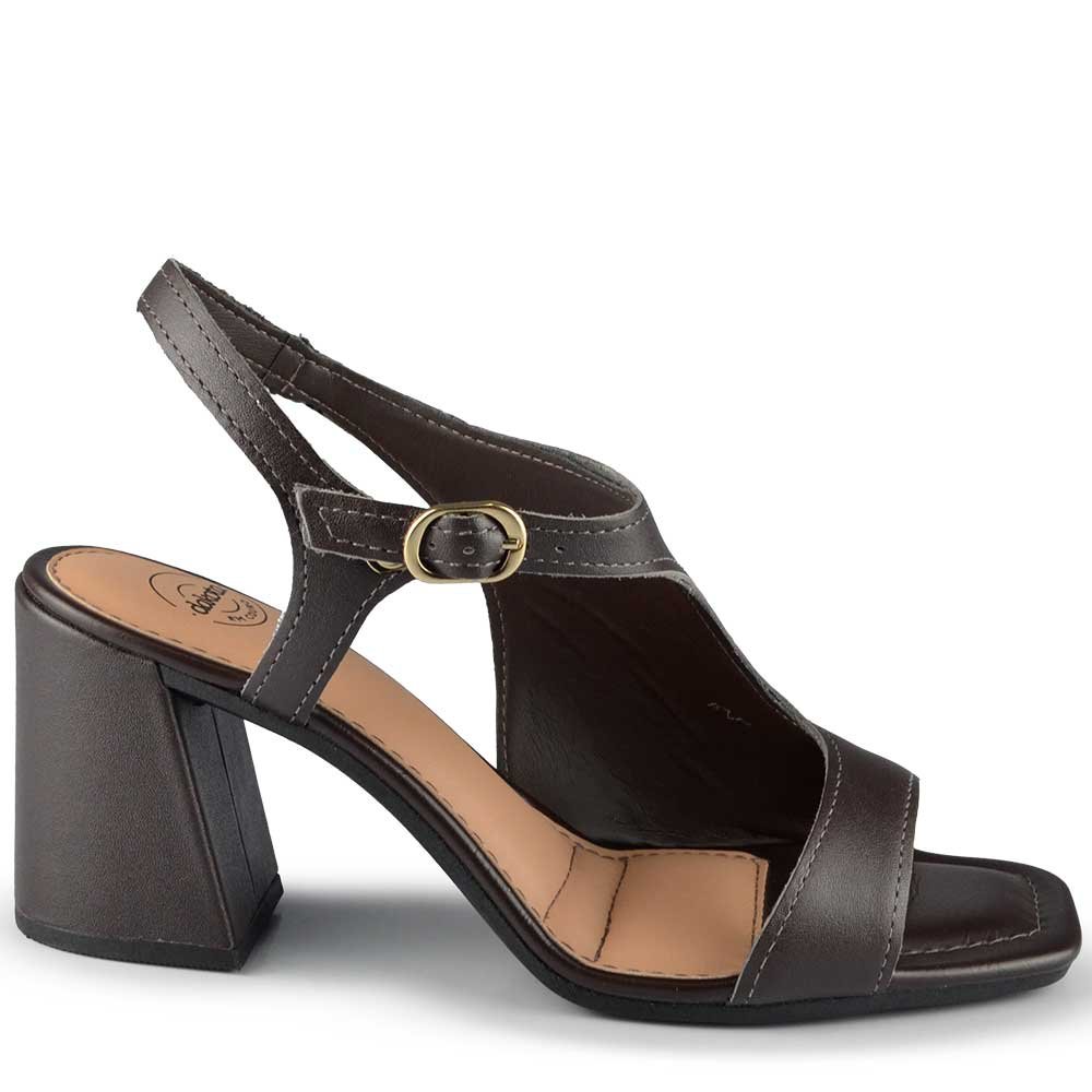 Sandália Salto Bloco Dakota Feminina Y9991