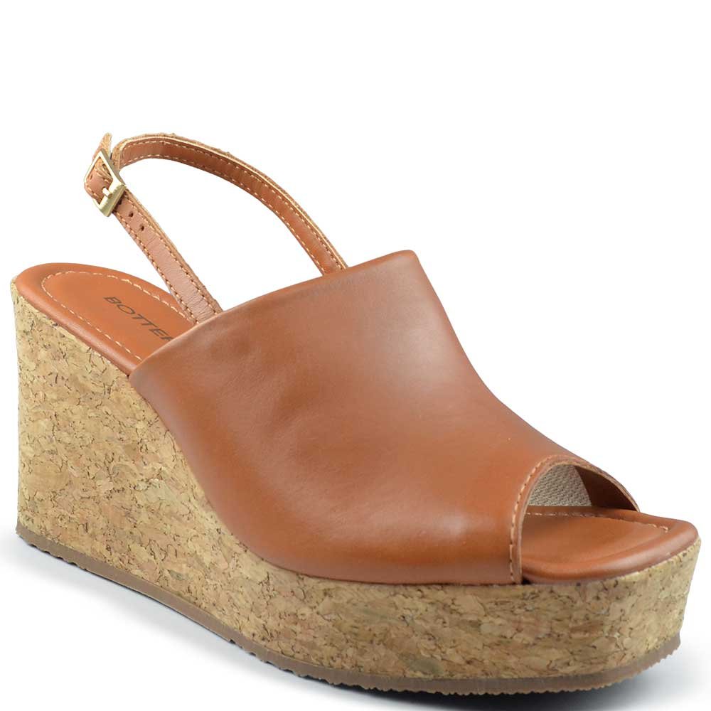 Sandália Anabela Bottero Feminina 373824 Marrom 2