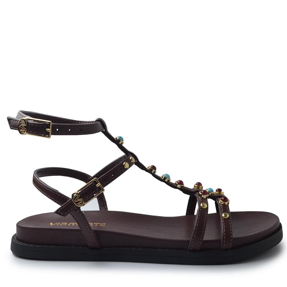 Sandália Papete Via Marte Feminina 107-035-07