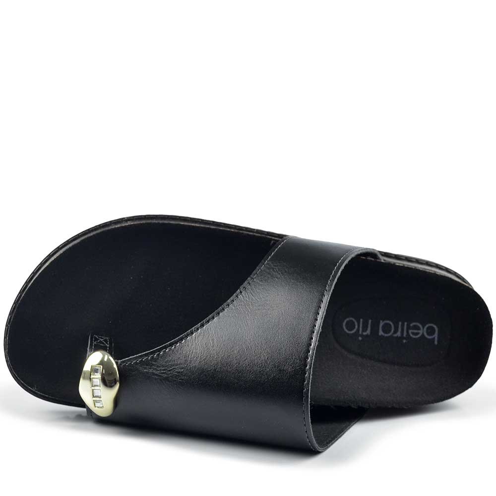 Tamanco Beira Rio Feminina 8524.110 Preto 4