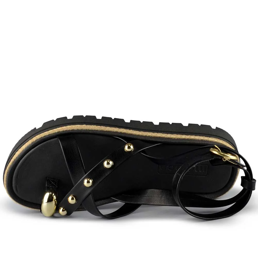 Sandália Papete Moleca Feminina 5504.213 Preto 4