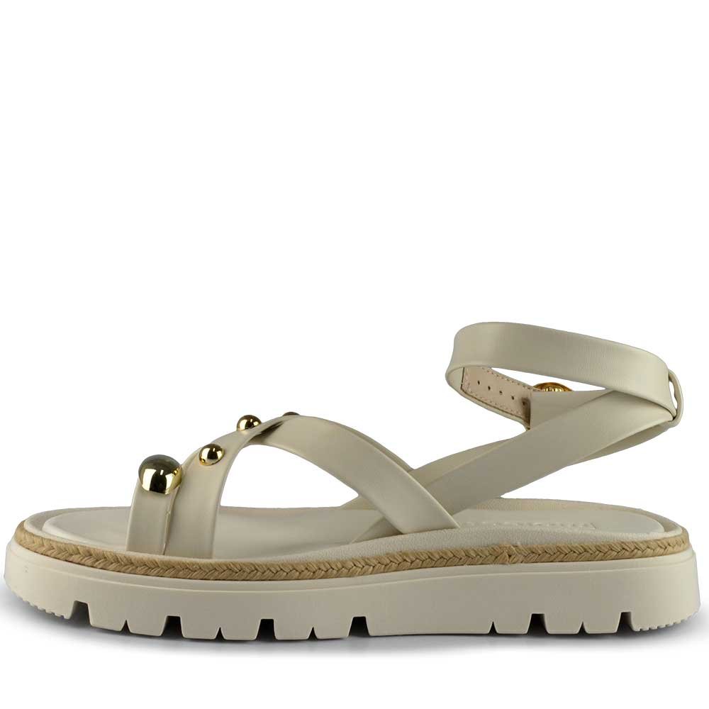 Sandália Papete Moleca Feminina 5504.213 Branco 3