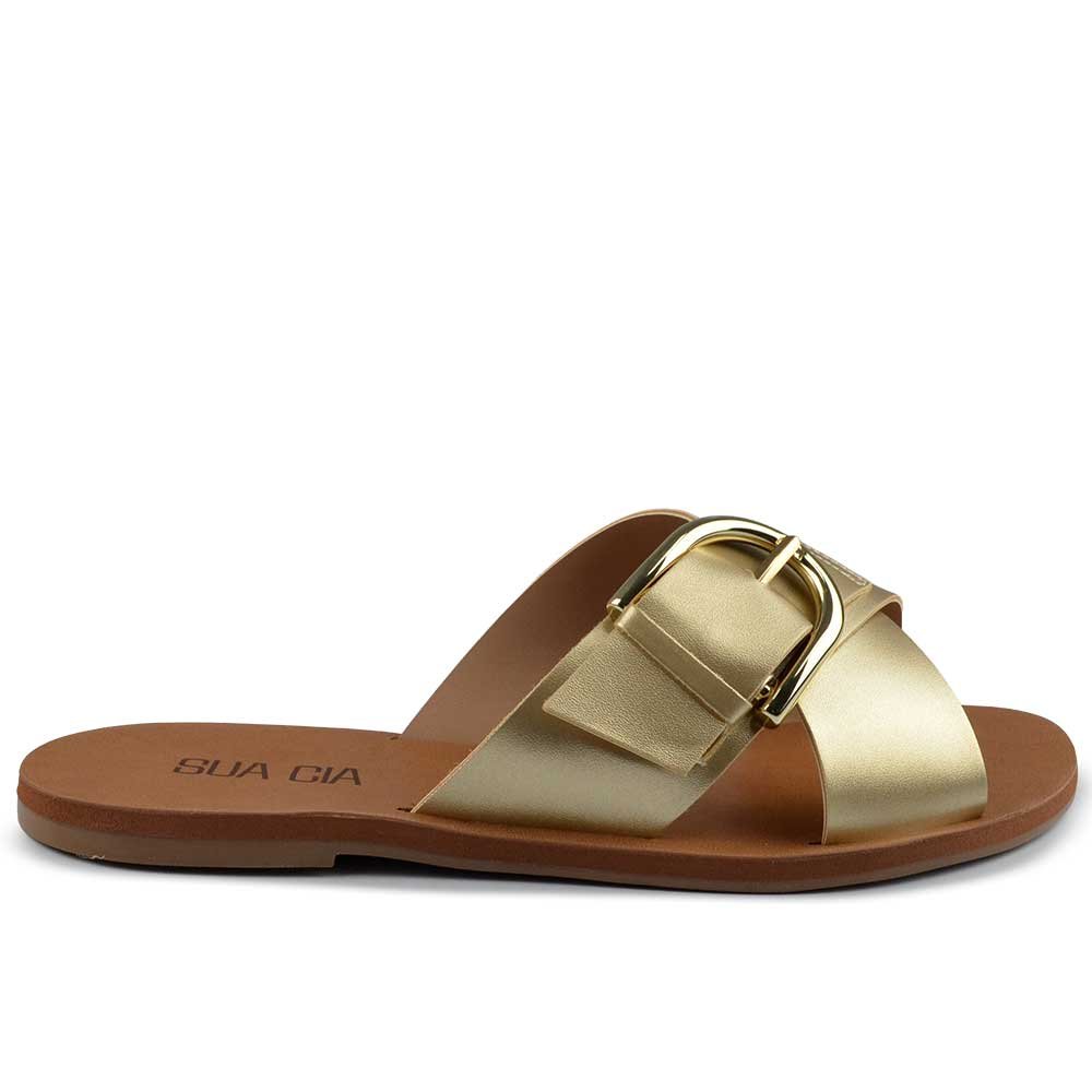 Sandália Rasteira Sua Cia Feminina 8395.16146