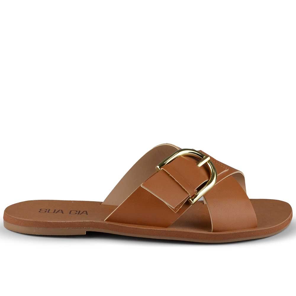 Sandália Rasteira Sua Cia Feminina 8395.16146