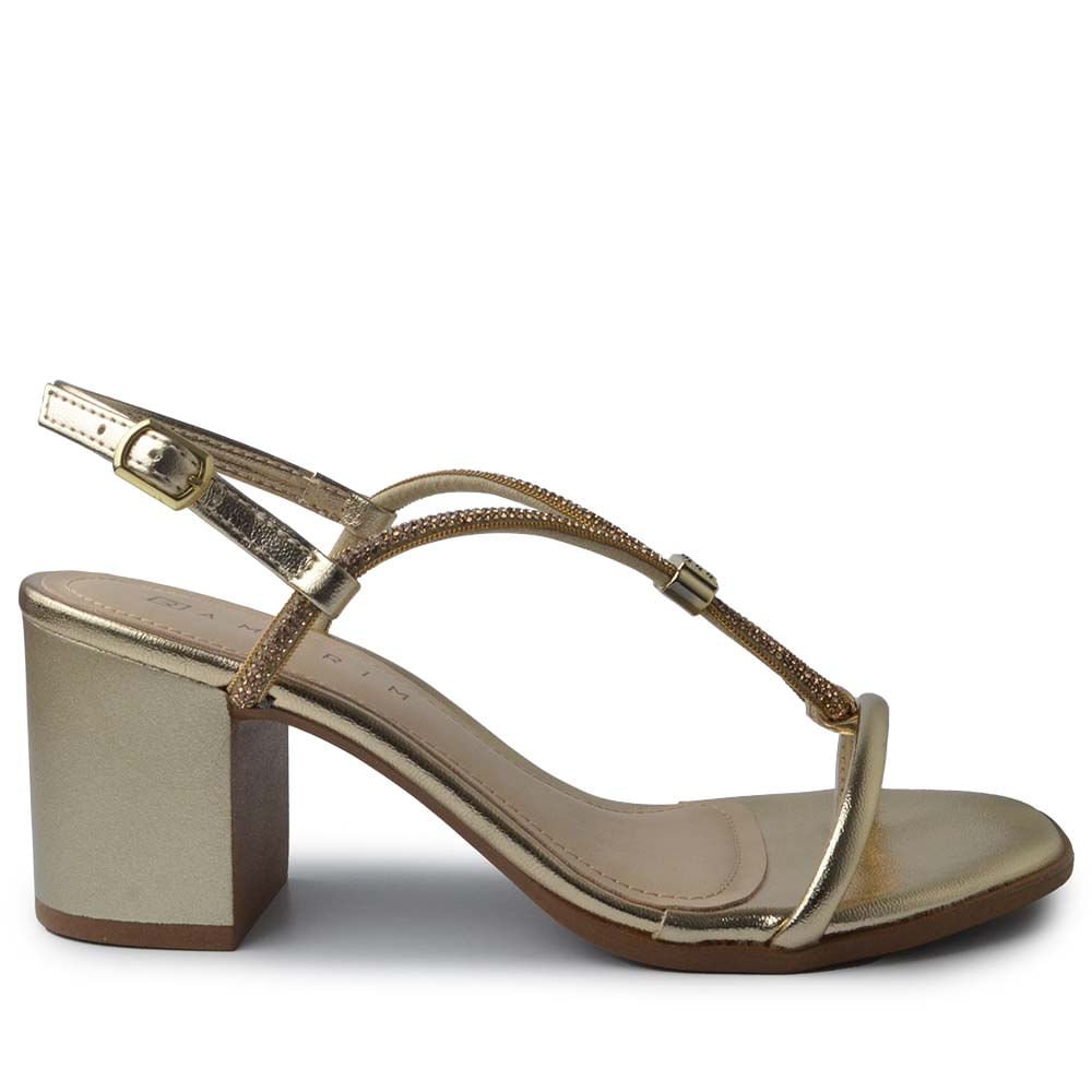 Sandália Ramarim Feminino Salto Bloco 2531204