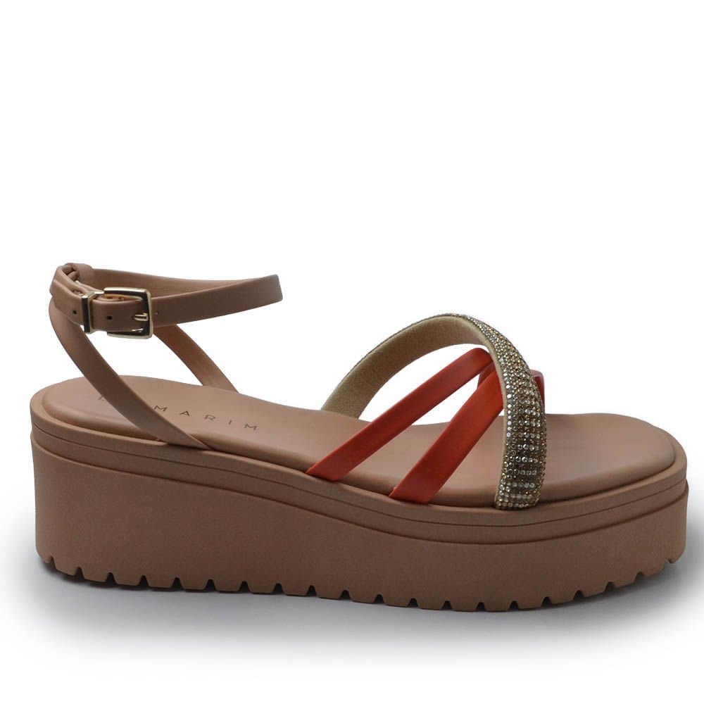 Sandália Anabela Ramarim Feminina 2445204