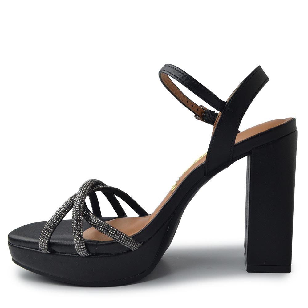 Sandália Vizzano Salto Alto Feminina 6551.105 Preto 3