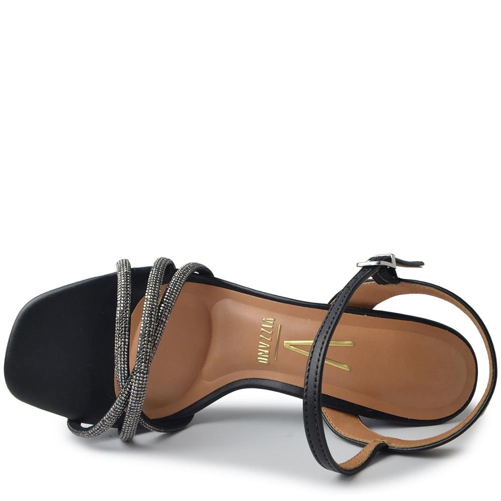 Sandália Vizzano Salto Alto Feminina 6551.105 Preto 4