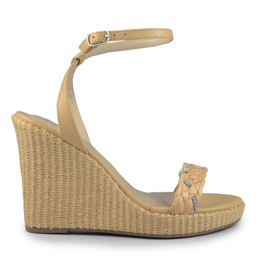 Sandália Anabela Via Marte Feminina 295-007-01